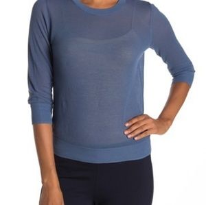 Vince Sheer Pullover Top